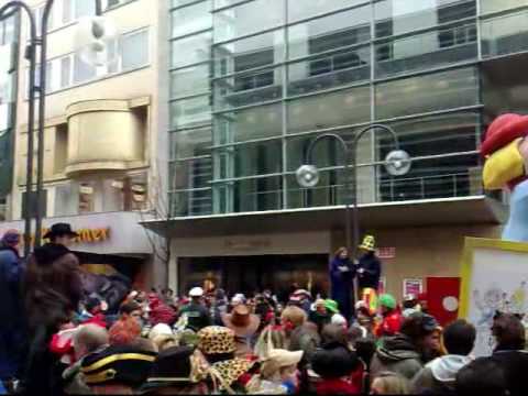 Karneval 2009 in Köln Schildergasse