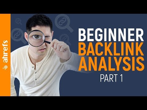 How to Do a Basic Backlink Analysis on Your Competitors Video