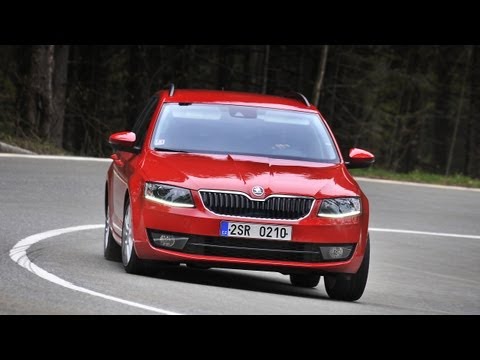 Skoda Octavia III Combi 2013 1,4 TSI - driving moments from testing