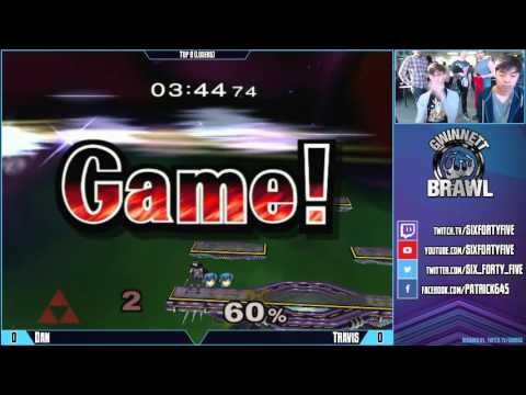 GB Mar 5, 2016 - SSBM Singles - Top 8 (Losers) - Dan vs Travis