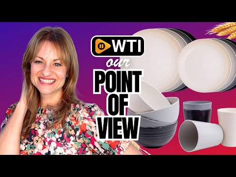Rubtlamp Wheat Straw Dinnerware Sets - WTI product video review