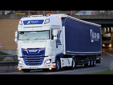 [ 4K ] Autumn Sunset Truck Spotting - UK Vol. 78: Cobham Services, M25