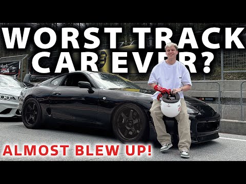 900HP R35 GTR & 1000HP SUPRA MK4 on the racetrack - SUPRA nearly BLOWS UP? - OG SCHAEFCHEN