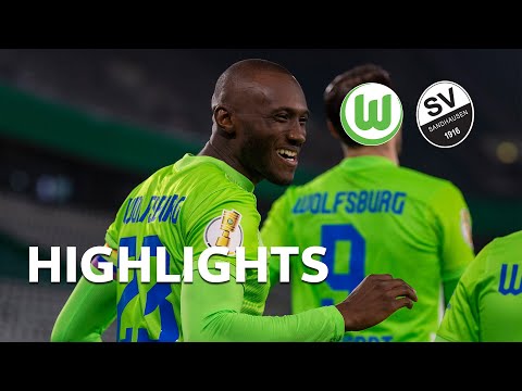 Alle vier Tore | Highlights | VfL Wolfsburg - SV Sandhausen | 2. Runde DFB-Pokal