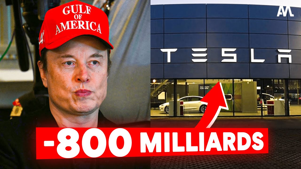 Tesla, the fall of the Empire? (-800 billion euros)😱