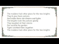 Crash Test Dummies - Two Knights and Maidens Lyrics