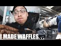 BULKING SZN FULL DAY OF EATING | ALMOST BURN MY APARTMENT