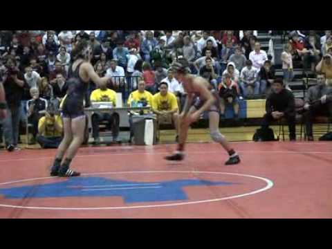 2009 Texas Wrestling State Finals Match-125 lbs Jacob Ekster vs Michiel Roberts
