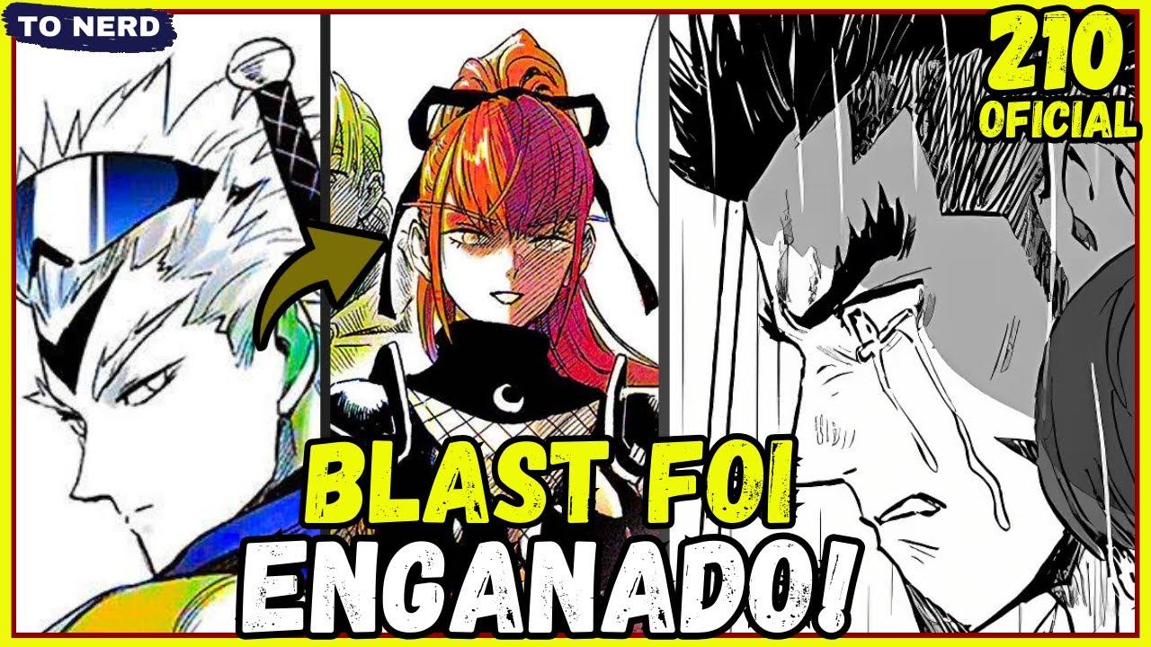 💣BOMBA: A VIDA DO BLAST É UMA MENTIRA! ELE FOI ENGANADO POR SUA... ONE PUNCH MAN 210 OFICIAL