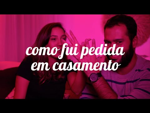 COMO FUI PEDIDA EM CASAMENTO | Camila Gaio