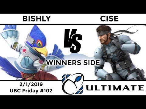UBC Friday #102: WR3 - KMS|Bishly (Falco) vs KMS|Cise (Snake, Dark Samus)