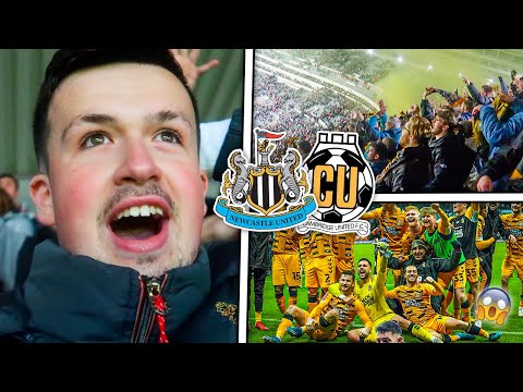 THE MOMENT CAMBRIDGE SHOCK NEWCASTLE 1-0 | LIMBS, PYROS & THE MAGIC OF THE FA CUP!