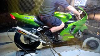 preview picture of video '2000 Kawasaki ZX12R Final Dyno Pull @ Blais Cycle Dania Beach Florida'