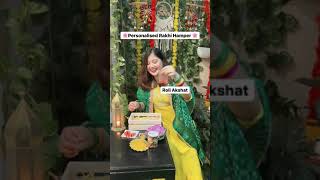 Personalised Rakhi Hamper #shorts #rakhi #rakshabandhan #festival #brothersisterlove #bulbuliindia
