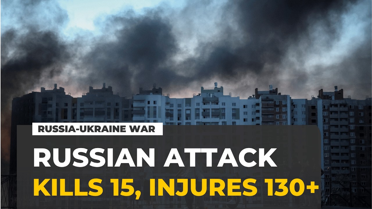 Russian drone attack on Ukraine mall kills 15, Zelenskyy vows response