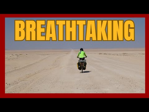 Cycling Namibia: Tackling remoteness. A bike travel vlog.