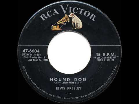 1956 HITS ARCHIVE: Hound Dog - Elvis Presley (a #1 record)