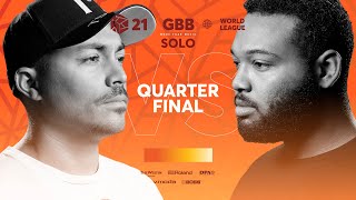 Alem is like a fighter in Street fighter - Alem ๐ซ๐ท vs King Inertia ๐บ๐ธ | GRAND BEATBOX BATTLE 2021: WORLD LEAGUE | Quarter Final