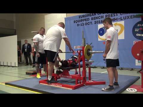 European Equipped Bench Press - Women M1  -47 .. 84+ kg