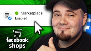 NEW Marketplace Now Enabled With Green Dot On Facebook Shop