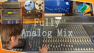 Video thumbnail for Full Analog Mix with Tascam MSR 16 and Soundcraft Sapphyre by Twin Creek Audio