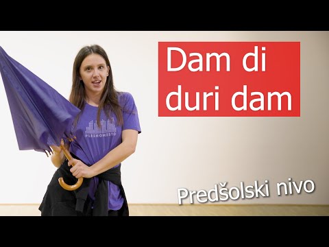 PLESNO MESTO ONLINE - Dam di duri dam (predšolski nivo)