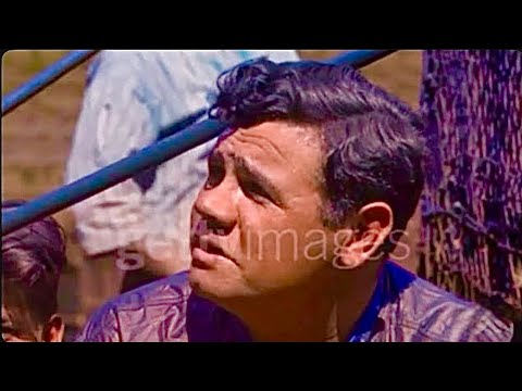 Babe Ruth Talking Baseball With Kids in 1932 ⚾️🧢⭐️ [In Color]