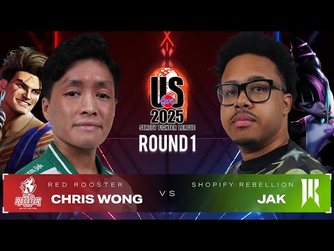 Chris Wong (Luke) vs. JAK (Juri) - Red Rooster vs. SR - Street Fighter League US 2025 Day 3