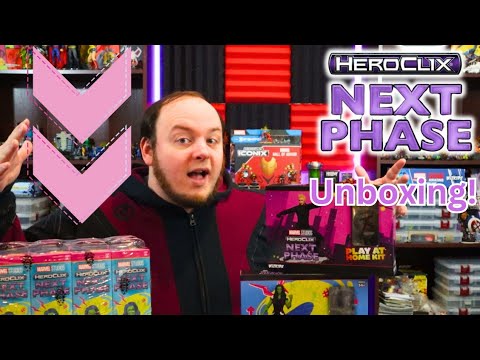 Unboxing a Brick of the NEW Disney Plus Next Phase Heroclix Set! Special Thanks 