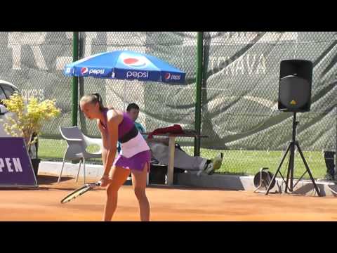 EMPIRE Slovak Open 2014: SF, Barbora Záhlavová-Strýcová - Aleksandra Krunic 4:6, 6:2, 6:3