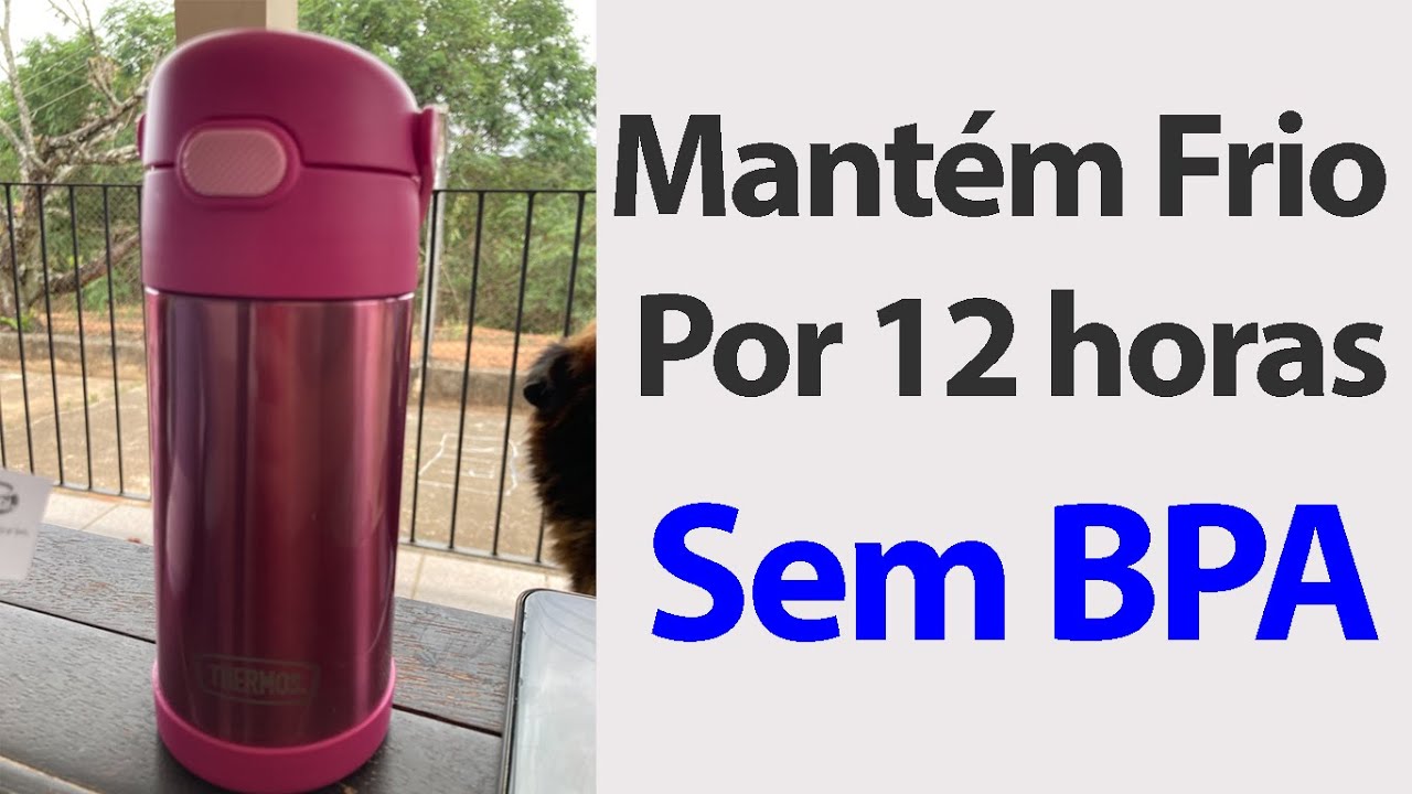 Garrafa Thermos Infantil Vale a Pena MELHOR Garrafa Térmica para crianças - Garrafa Thermos