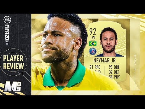 FIFA 20 NEYMAR REVIEW | 92 NEYMAR PLAYER REVIEW | FIFA 20 Ultimate Team