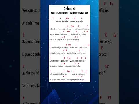 Salmo 4 - Liturgia e Mais