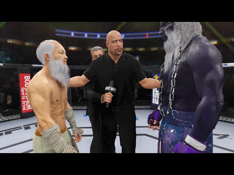 UFC 4 - Old Bruce Lee vs. Titan Krios - Original Fighters 👊