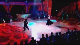 Aliona Vilani , Matt Cutler, Katya Virshilas and Brendan Cole ~ Modern Foxtrot ~ Strictly 2009.avi