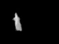 Dancing Spinning Floating Ghost With Low Quality Music