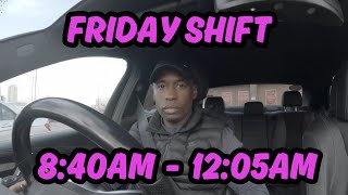 London Uber Driver Shift | 8am Until 12am | Friday Shift | Earnings