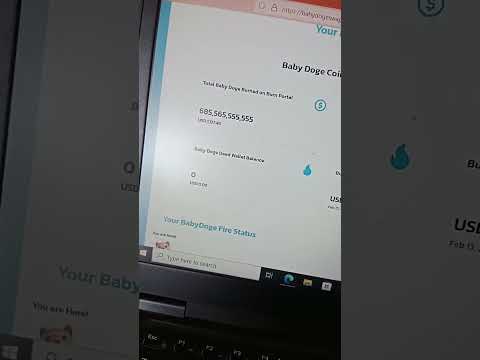 Baby Doge Coin Burn Portal #cryptocurrency #crypto #babydogecoin #babydoge
