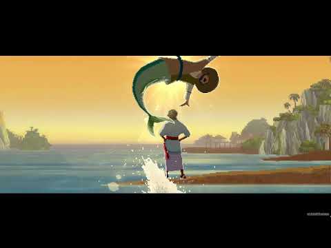 Gumo Tries Human Cuisine Cutscene - Dave the Diver