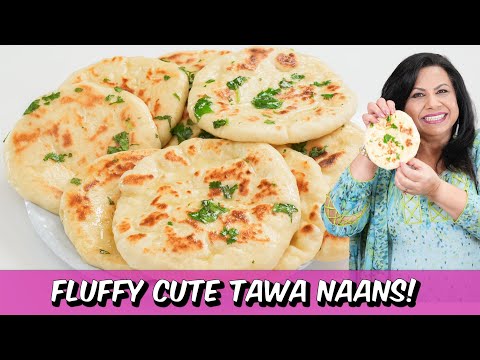 Fluffy Cute and Soft Stove Top Naans That Will Go Perfect with Any Dish Recipe in Urdu Hindi - RKK
