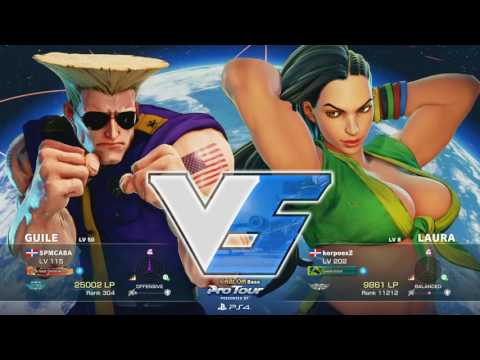 SFV: GAM CABA vs KORPOEX - CPTO Latin America 1 Top 8 - CPT 2017