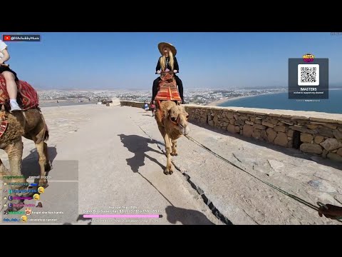 [Mar 30th, '25] La Medina & Riding Camel w/@MiaMakesMusic1 & Kacem - IRL Stream in Agadir, Morocco