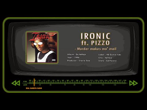 IRONIC ft. PIZZO - Murder makes mo' mail