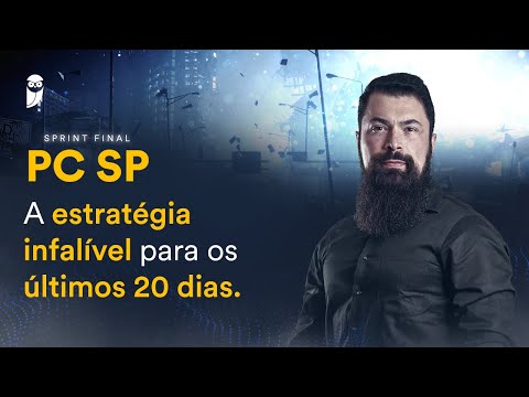 Sprint Final PC SP - The foolproof strategy for the last 20 days