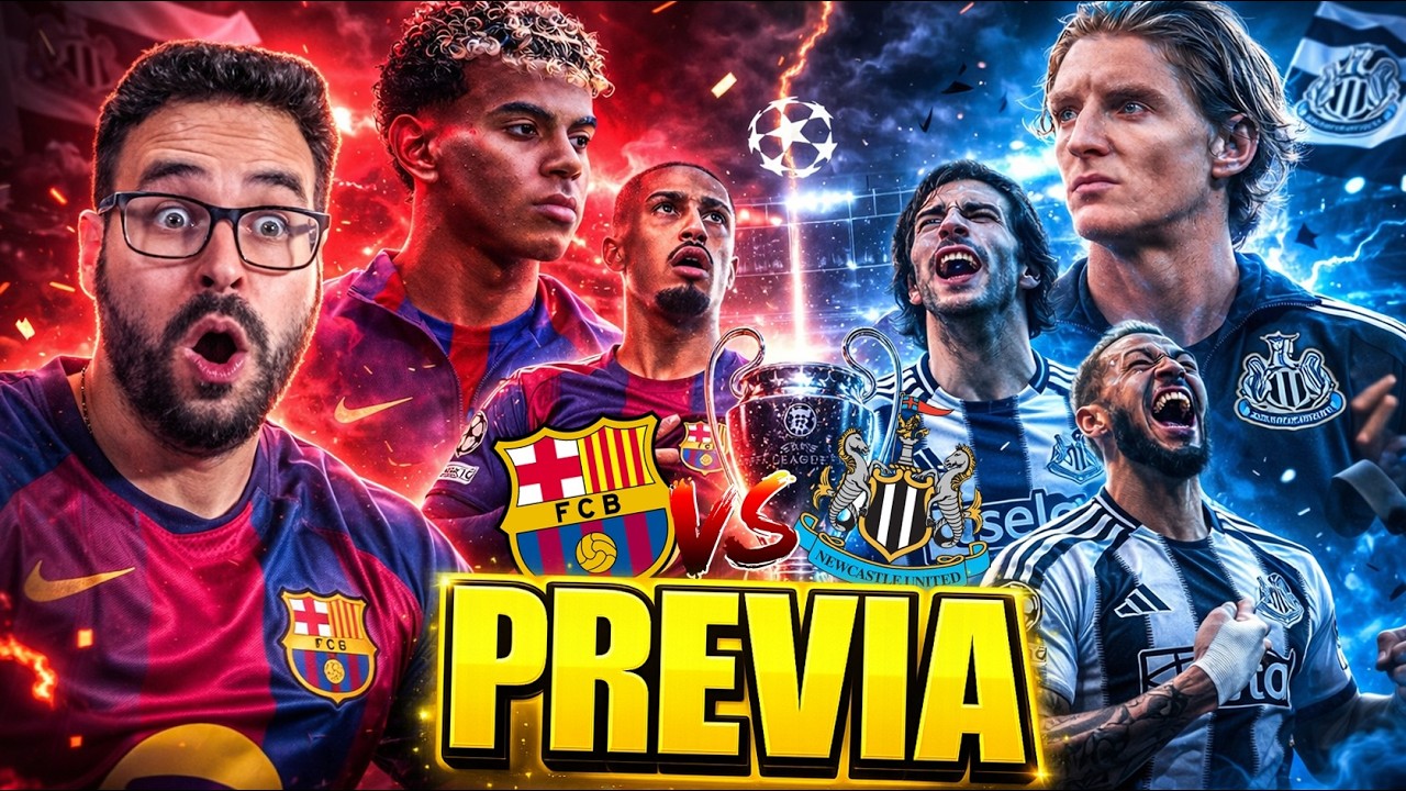 PREVIA BARÇA VS NEWCASTLE ¡La HORA de la VERDAD! PREDICCIÓN