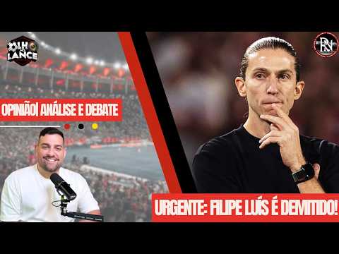 🚨🚨CAIU: FILIPE LUÍS É DEMITIDO DO FLAMENGO! APÓS COLETIVA FLA DEVE ANUNCIAR LÉO JARDIM!