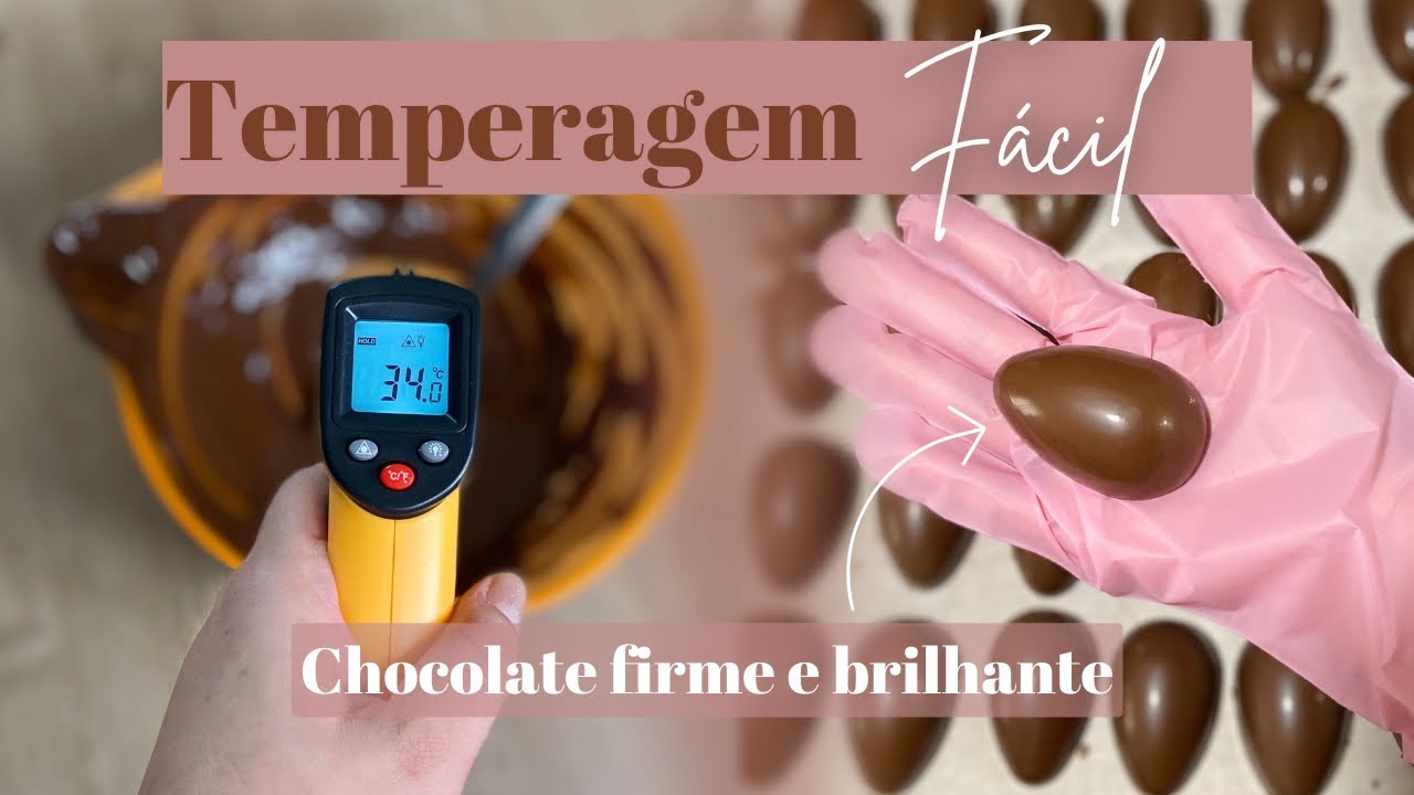 TÉCNICA DOS 34ºC E ADIÇÃO | Temperagem para perder o medo de trabalhar com chocolate