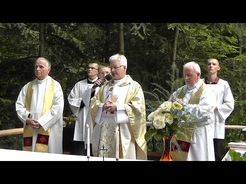 Msza  św. w  lesie  -  30.06.2016 r.  Pogranicze  Zalasowej , Szynwałdu  i  Trzemesnej