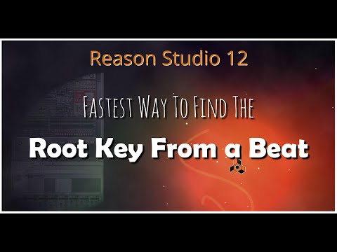 Reason 12 Fastest Way To Find Root Key From A Beat #reasonstudios #reasongang #reason12