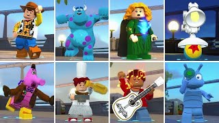 LEGO The Incredibles - All Secret Pixar Character Idle Animations